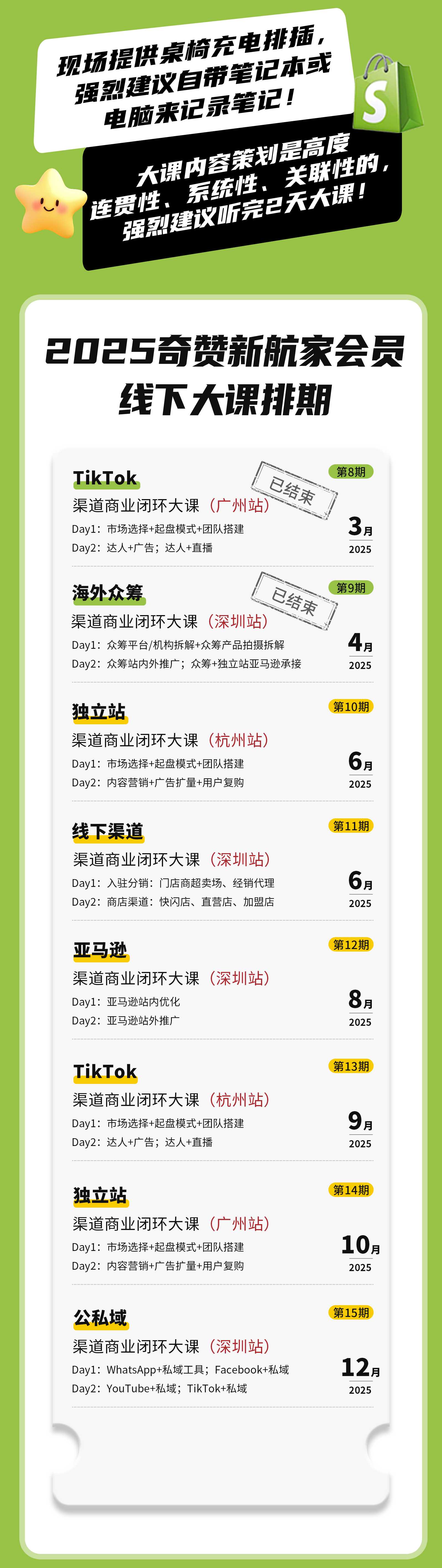 品牌化独立站大课|2025奇赞新航家渠道商业闭环大课-第10期·杭州站