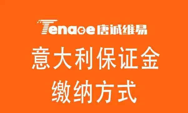 唐诚帮您落地意大利VAT保证金缴纳,具体缴纳方式详解。