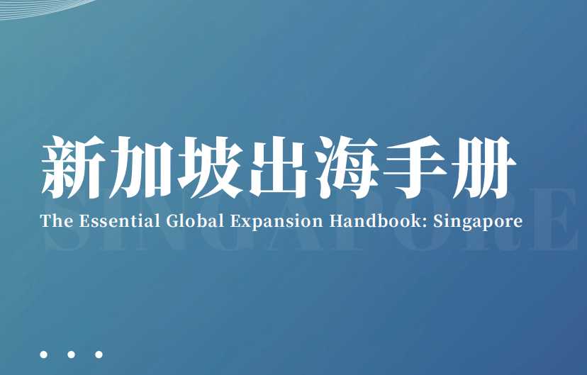 《新加坡出海手册》PDF下载