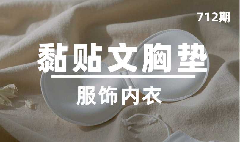 第712期-服饰内衣-黏贴文胸垫