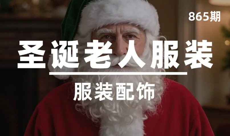 第865期-服装配饰-圣诞老人服装
