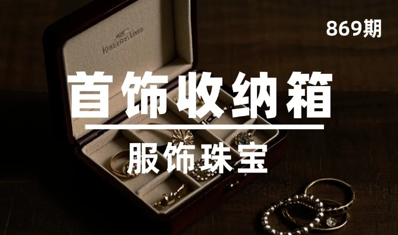 第869期-服饰珠宝-首饰收纳箱