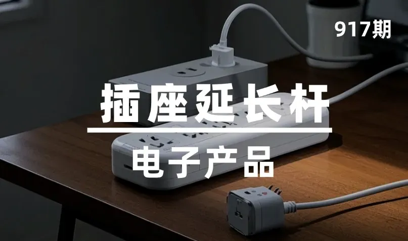 第917期-电子产品-插座延长杆