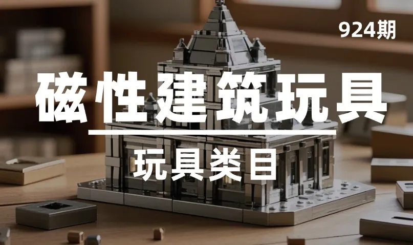 第924期-玩具类目-磁性建筑玩具