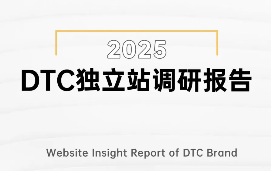 《2025DTC独立站调研报告》PDF下载
