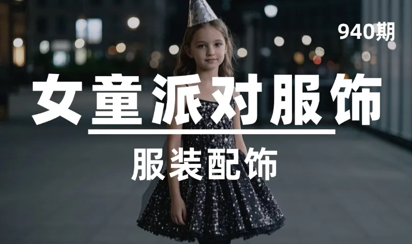 第940期-服装配饰-女童派对服饰