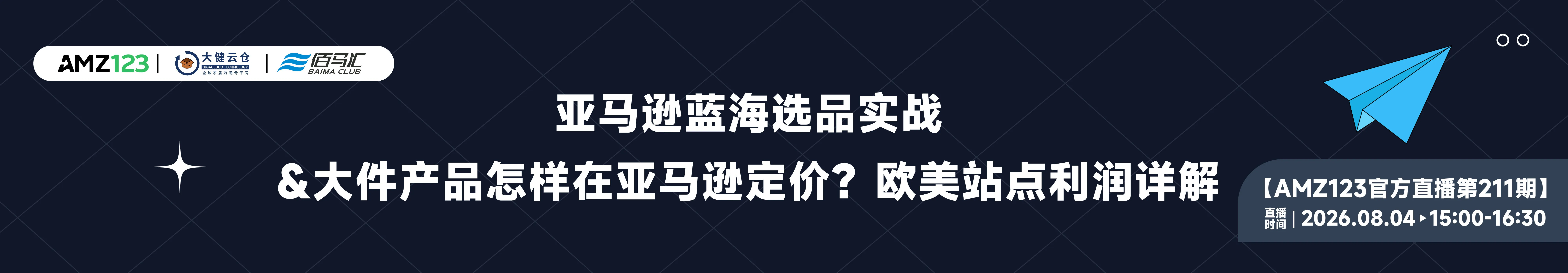 亚马逊蓝海选品实战&大件产品怎样在亚马逊定价?欧美站点利润详解