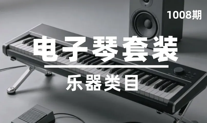 第1008期-乐器类目-电子琴套装