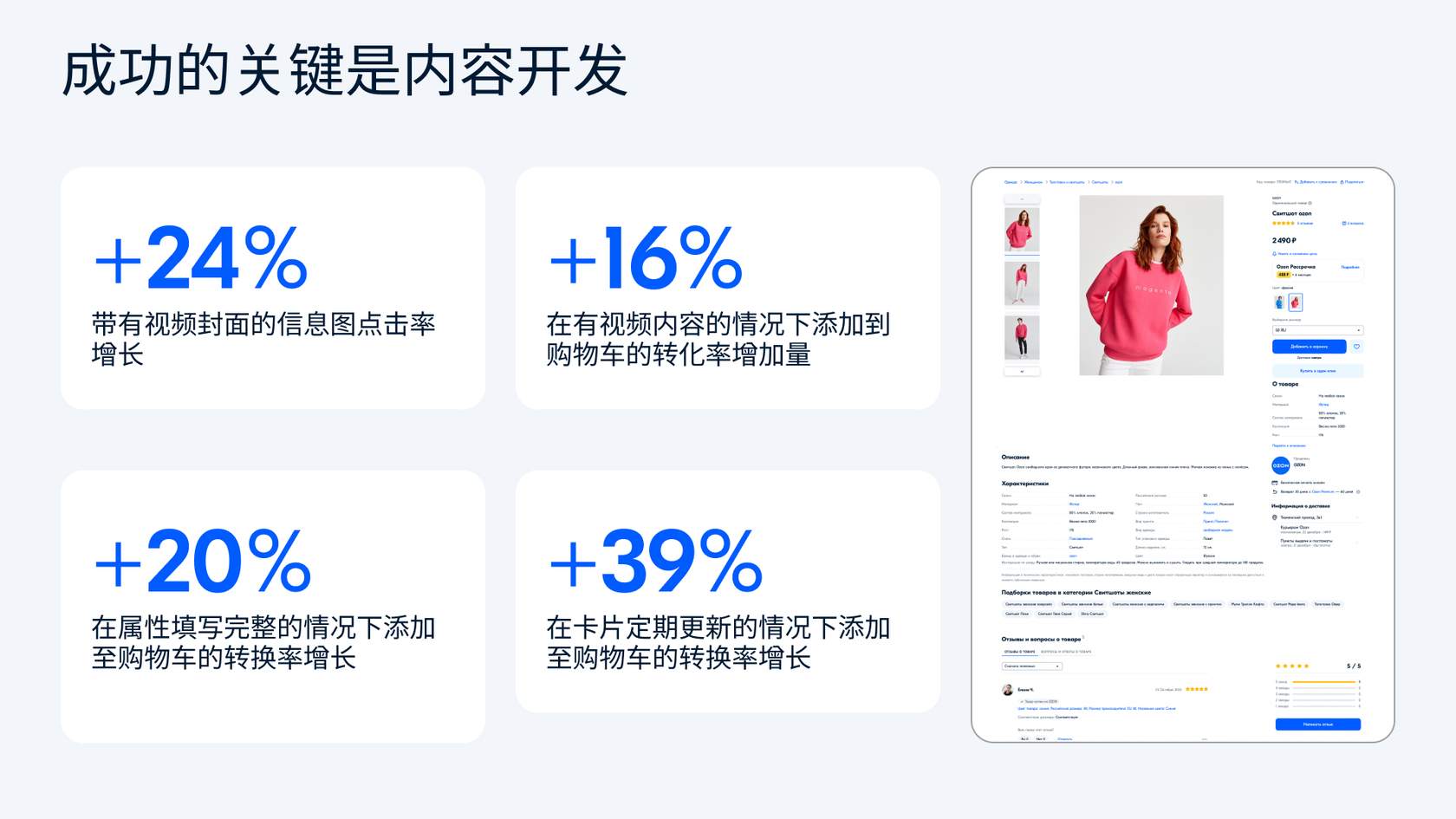 内容对搜索结果的影响