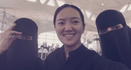 偶遇沙特美女:“我们国家并不是你想象的那样”