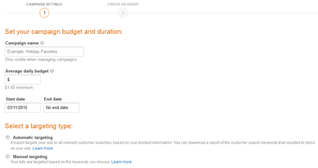 亚马逊SP广告操作