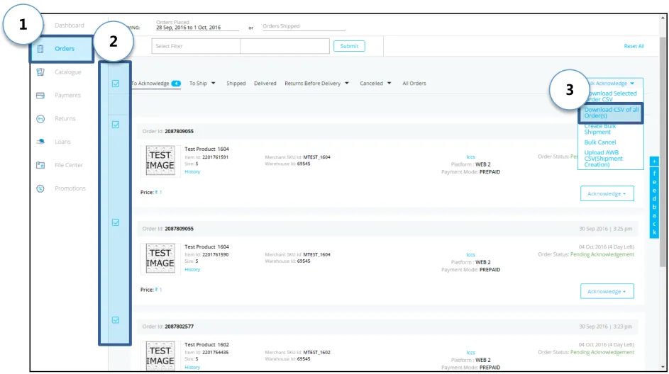 Paytm卖家发货操作 Paytm卖家发货操作