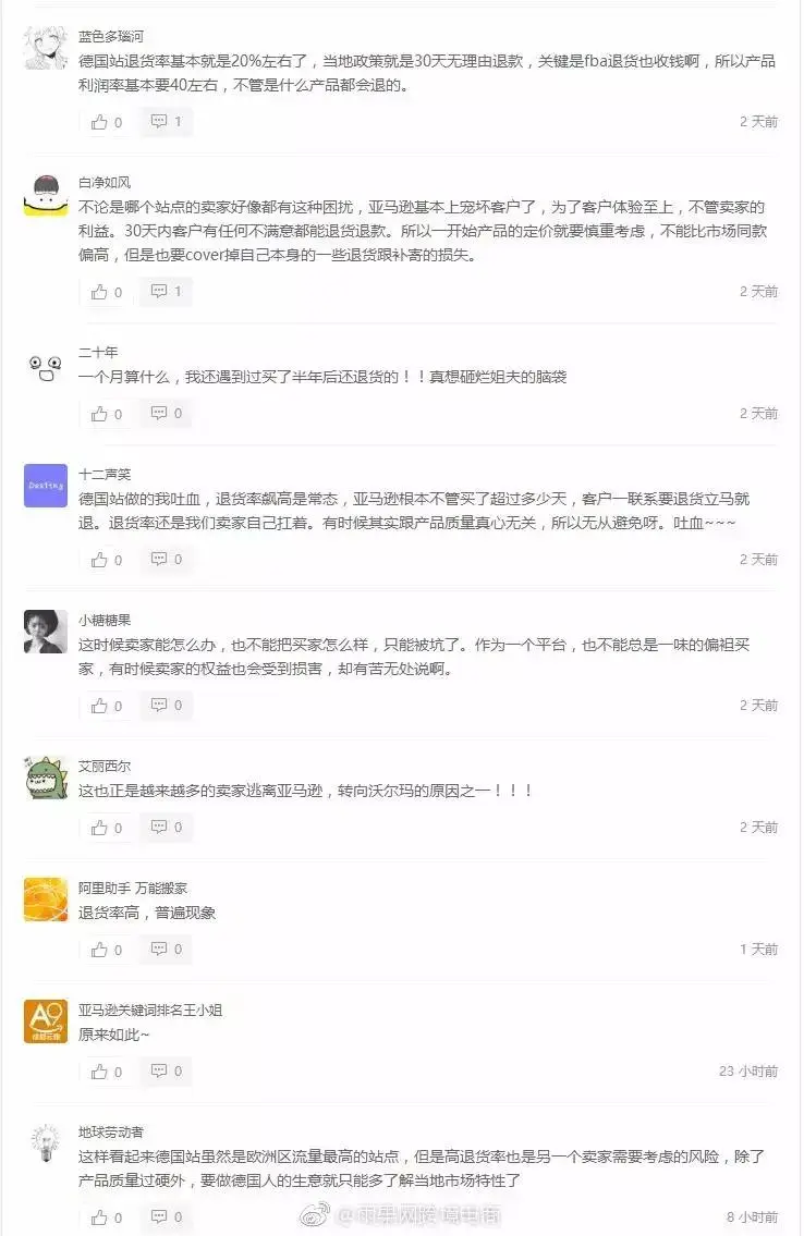 #雨果圈友答#亚马逊德国退货率达50%,账号迁移销量下滑怎么破?