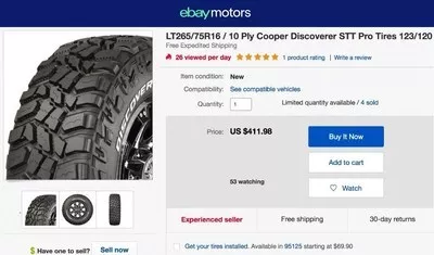 虚拟技术+轮胎安装服务，eBay Motors在美国掀起革新浪潮