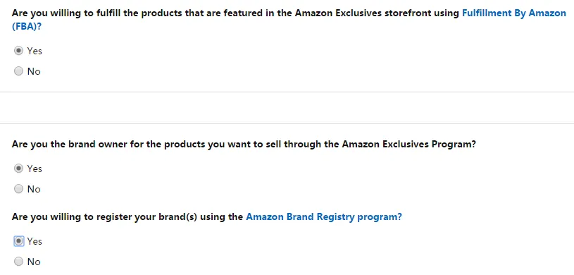 Amazon Exclusives（独家销售计划）申请流程、条件、费用详解