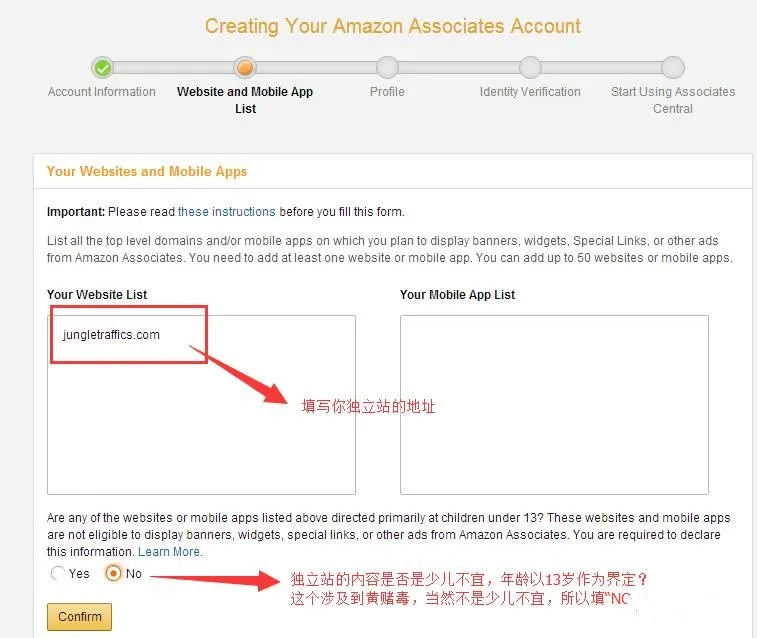 Step by Step教你注册Amazon Affiliate Step by Step教你注册Amazon Affiliate