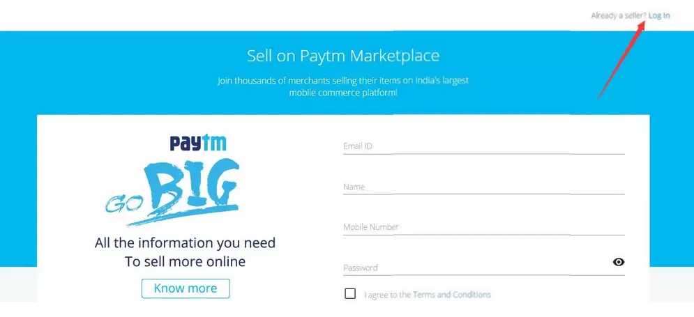 Paytm注册