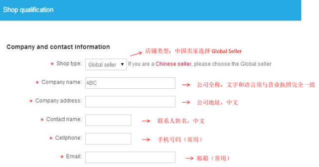 Kilimall开店流程