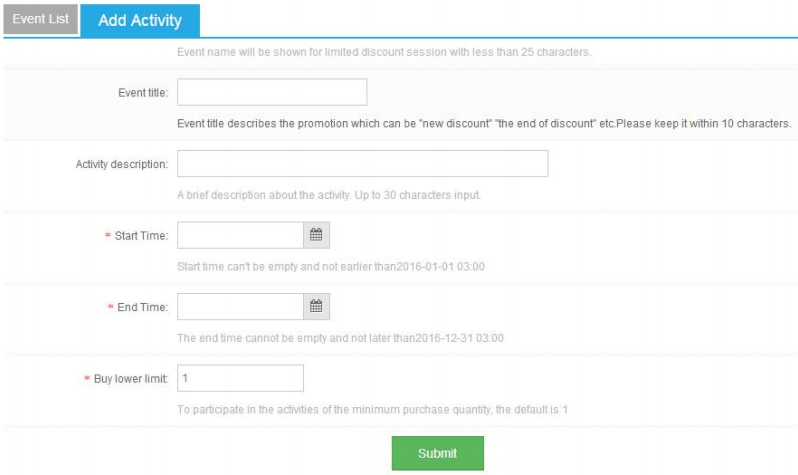 Kilimall商家后台操作