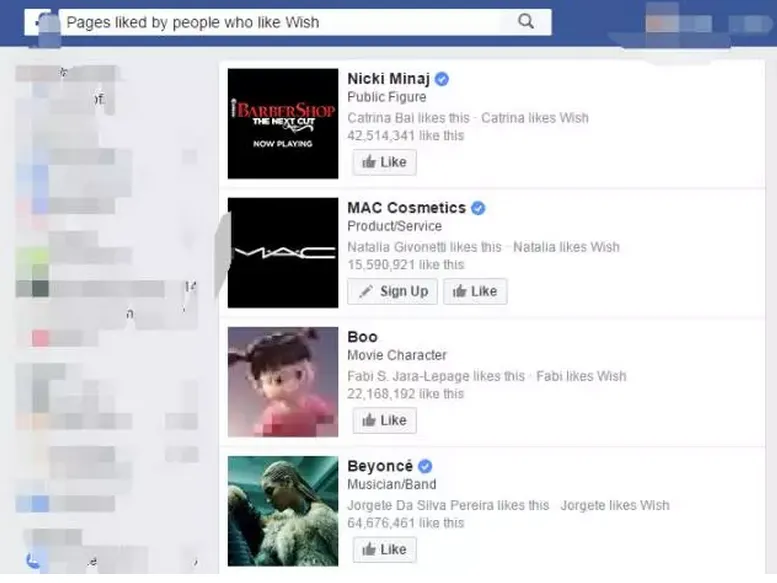 Facebook—你所不知道的一些好玩搜索 Facebook—你所不知道的一些好玩搜索