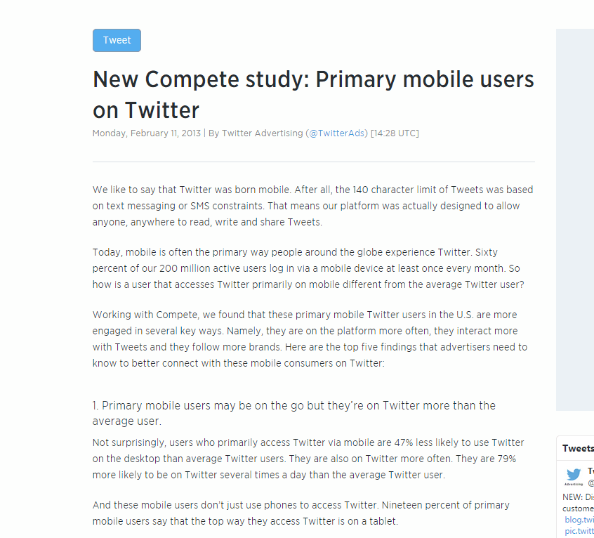【投稿】如何针对手机用户来优化好你的Twitter主页