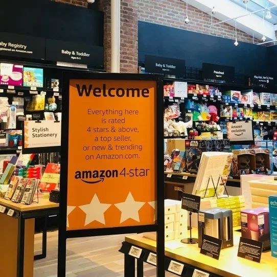 亚马逊官方线下 Amazon 4-Star 实体店来了，一起来看看都卖的什么