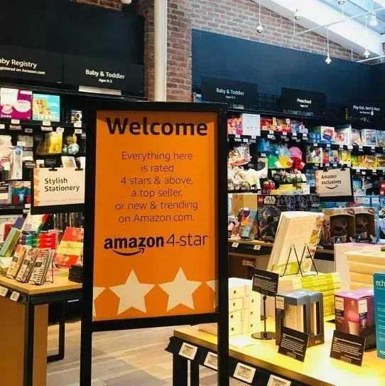 亚马逊官方线下 Amazon 4-Star 实体店来了,一起来看看都卖的什么