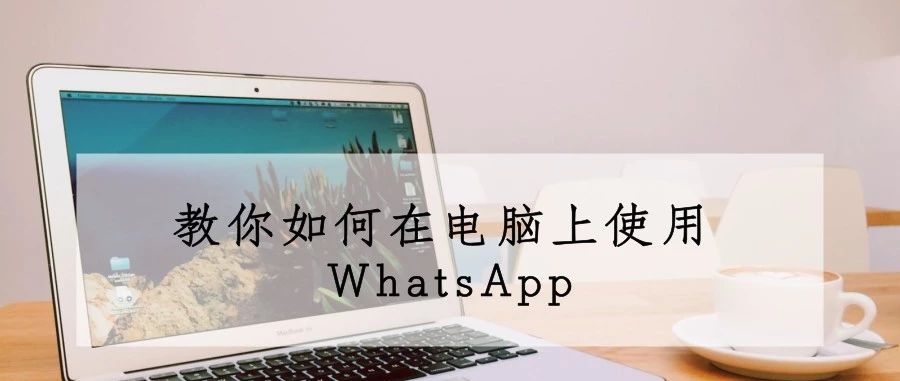 外贸人必备｜教你如何在电脑上使用 WhatsApp？