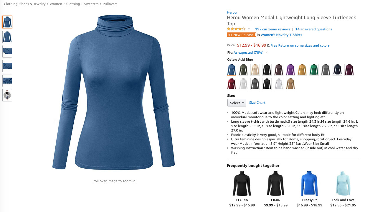 进入秋冬，纯棉打底衫持续升温，销量不断攀升丨爆款日报