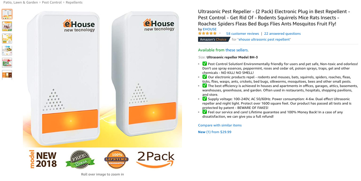 电子驱鼠器上架即爆，销量排名不懂攀升！丨爆款日报