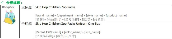审查无忧!亚马逊listing标题公式及产品详情页规范