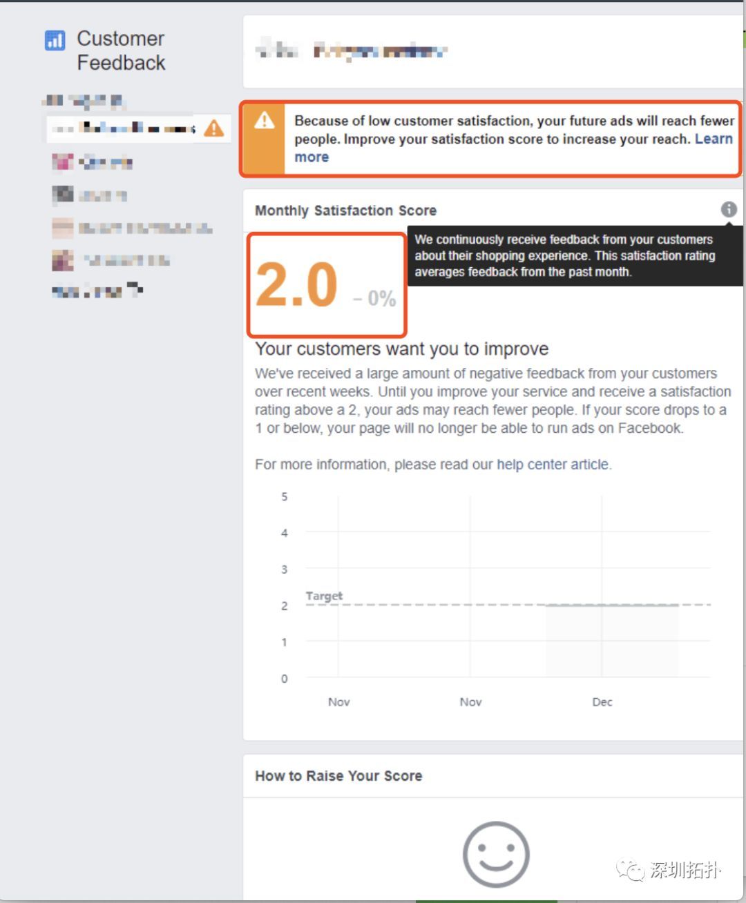 干货 Facebook广告成效下降 你是否查过主页评级 粉丝页顾客评分 跨境头条 Amz123亚马逊导航 跨境电商出海门户