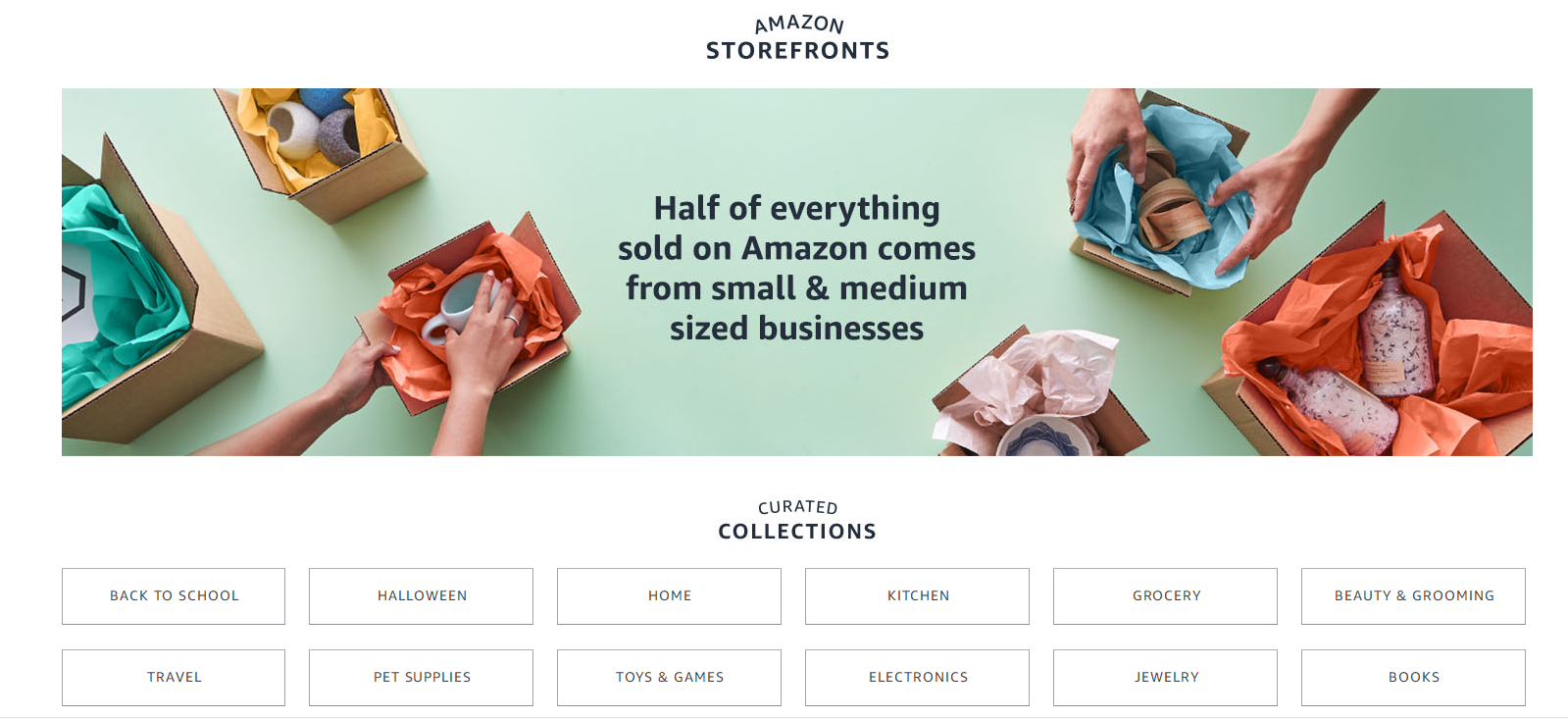 Amazon Storefronts