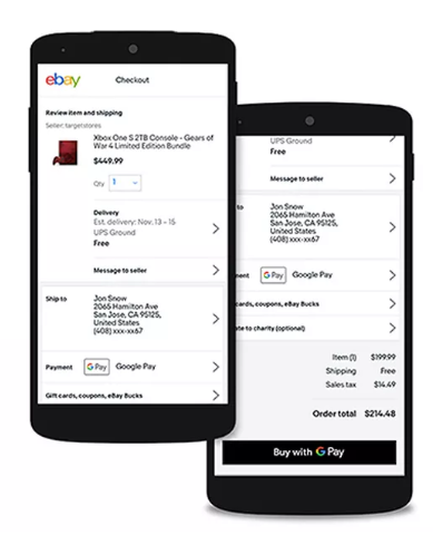 eBay宣布引入Google Pay支付选项，4月正式生效