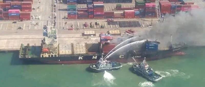 危险品爆炸后续:泰国港务局要求KMTC赔偿损失;船公司、船代再次声明危险品运输的要求