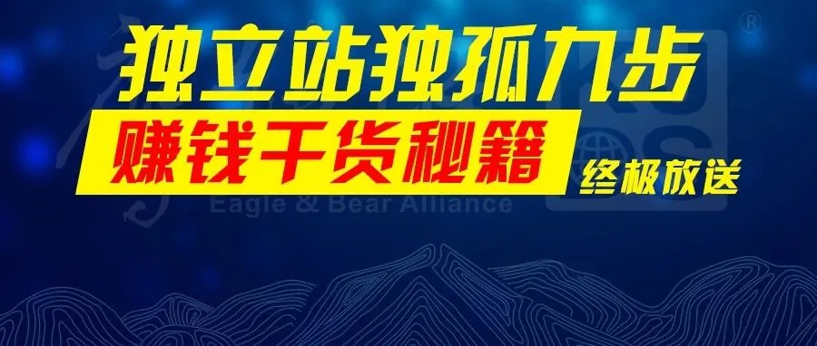 独孤9步！6千字独立站Shopify赚钱秘籍！19种工具！巨详细终极指南……