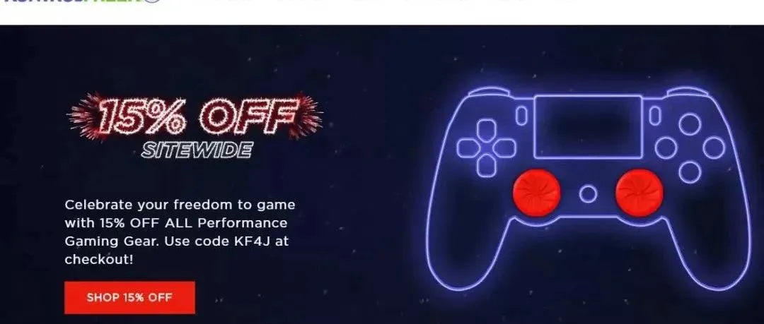 预警!Keith新代理游戏机配件品牌KontrolFreek!