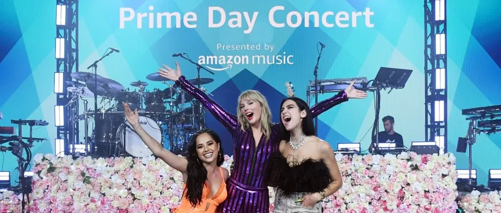 PrimeDay请霉霉开演唱会 找Lady GaGa做美妆首发 亚马逊越来越天猫了