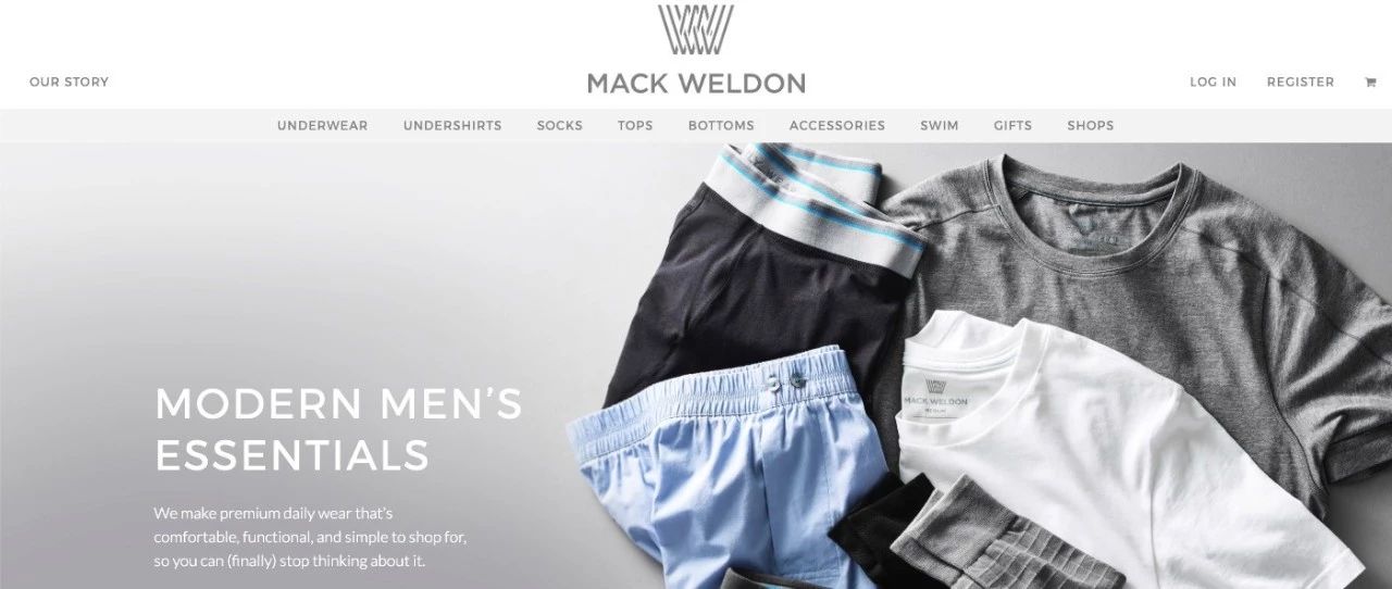 Mack Weldon男性内衣品牌如何获千万融资？