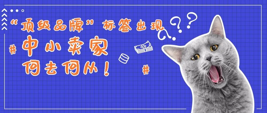 亚马逊为大牌测试“顶级品牌”标签,中小卖家怎么办?