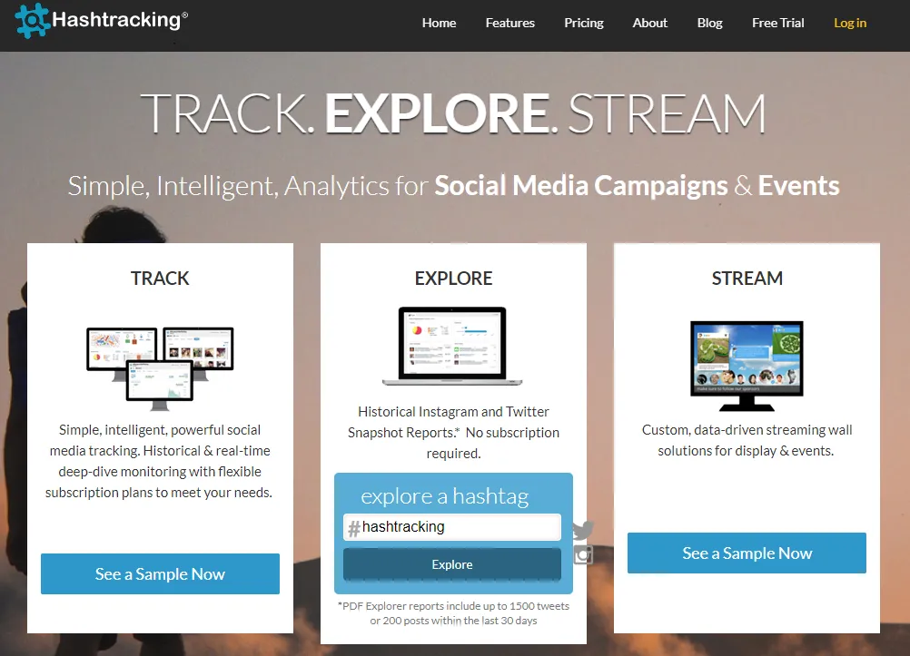 Hashtracking