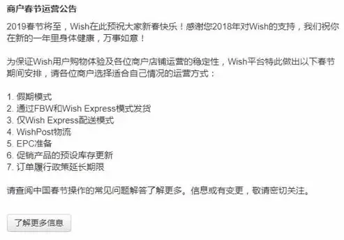 Wish 通知:春节将至,速速开启“假期模式”