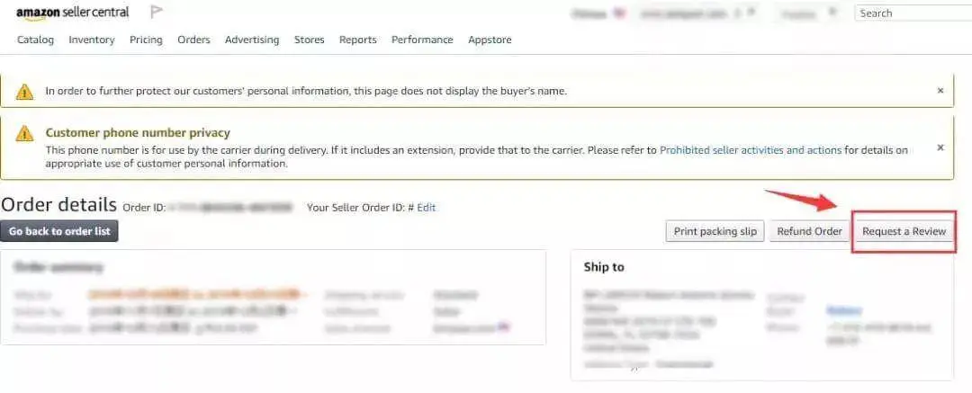 Request a Review