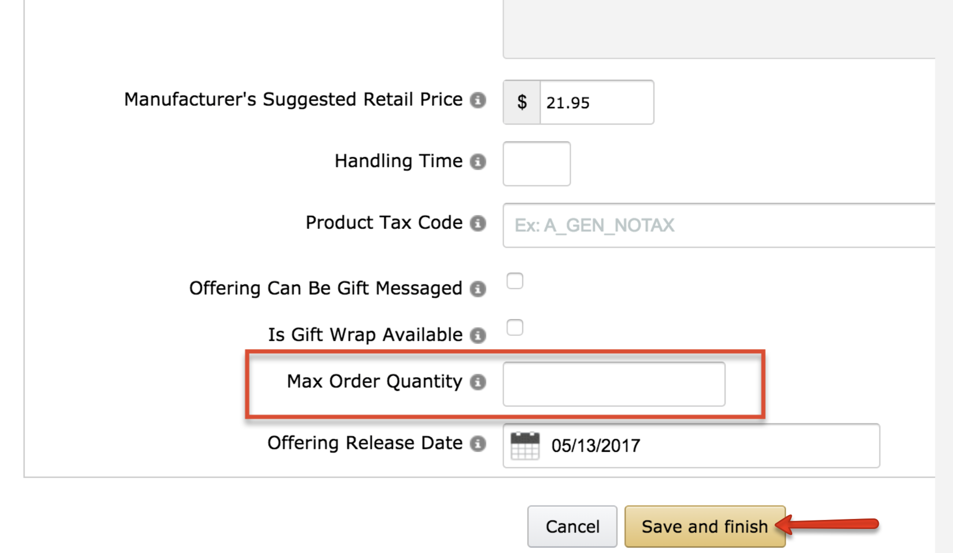 如何在亚马逊卖家后台手动设置每个订单限购个数 跨境交流 Amz123亚马逊导航 跨境电商出海门户