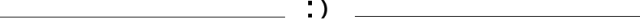 简约符号表情分割线