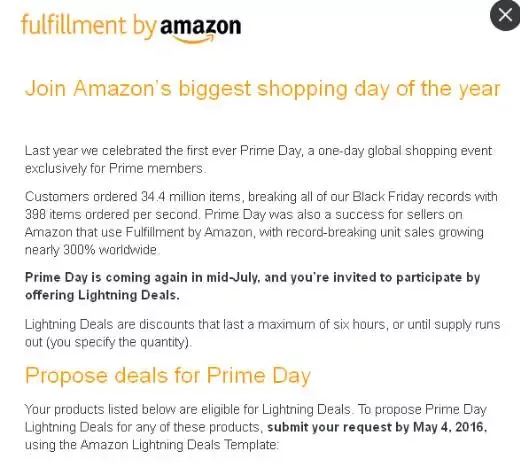 亚马逊Prime Day来了,卖家需要注意什么?