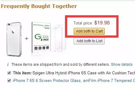 Add Both to Cart? 亚马逊捆绑销售/关联购买 一招搞定!