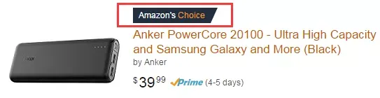 Amazon’s choice,能让买家最快下单?