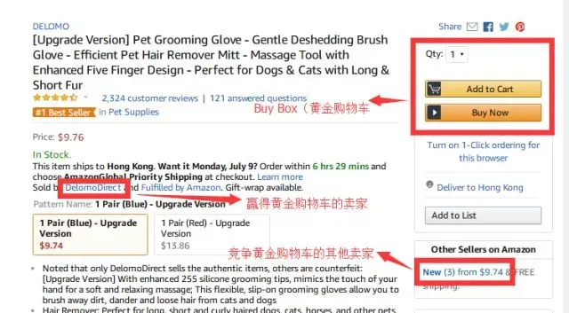 抢亚马逊购物车Buy Box就是抢订单!