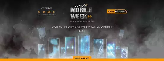 Jumia手机周已上线，前方爆单预警